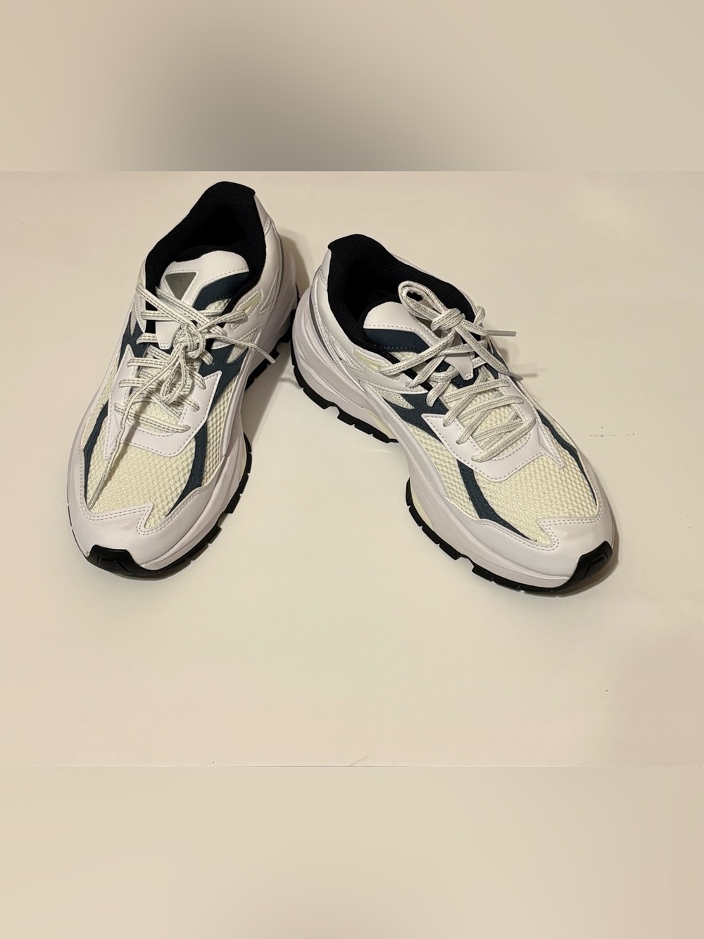 Men's Size 8.5 Puma Nano Odyssey White Evening Sky Synthetic Mesh Upper